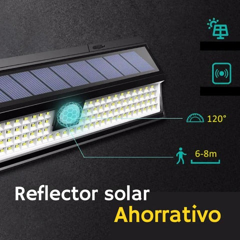 FOCO SOLAR RECTANGULAR (190 Leds)