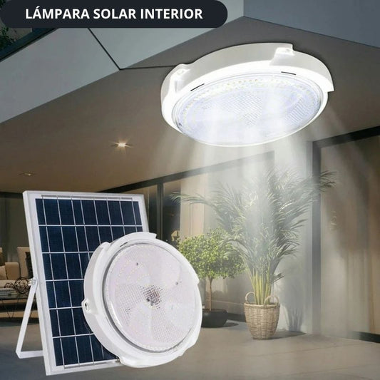 LAMPARA LED SOLAR PARA INTERIOR