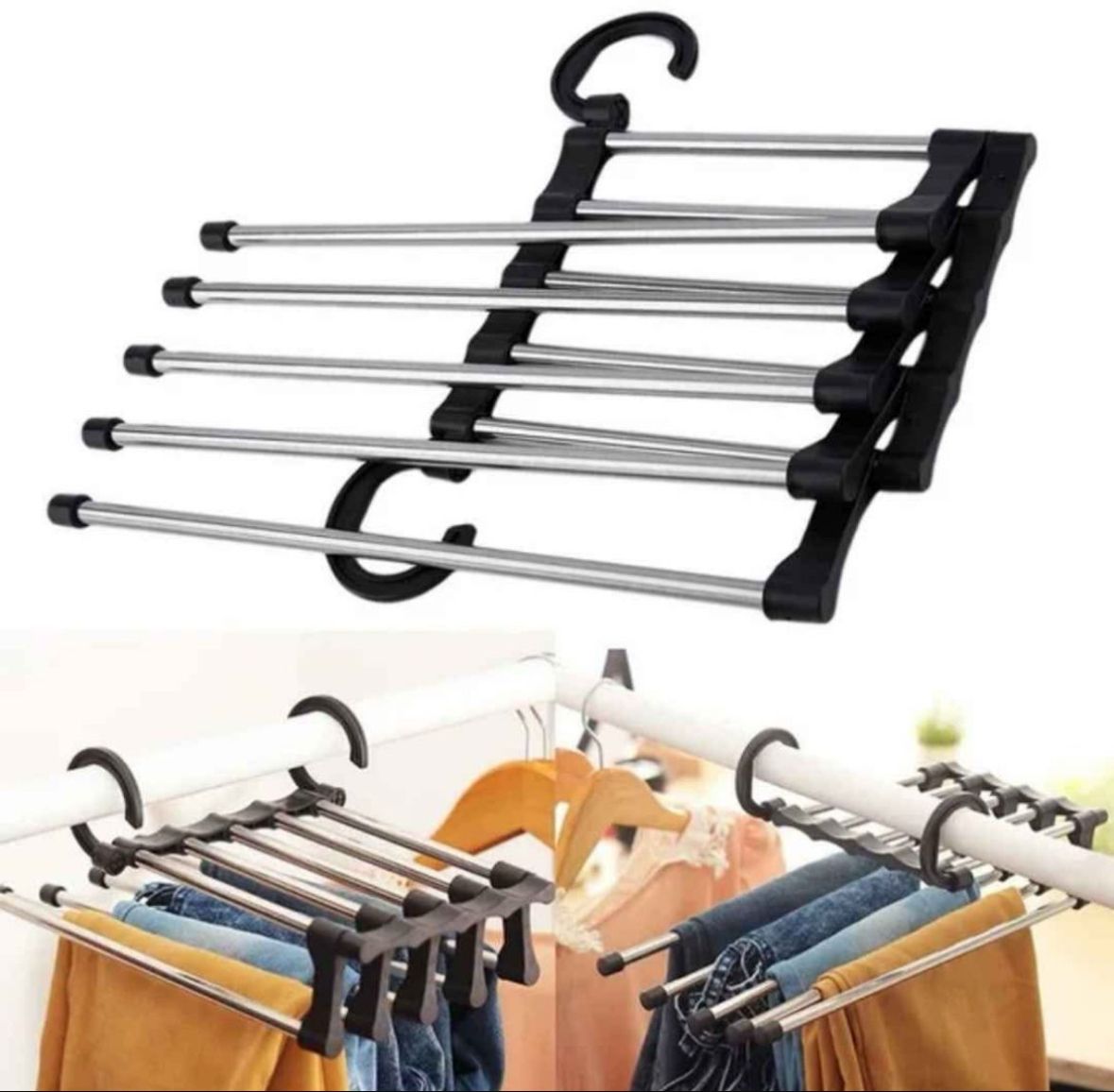 PERCHA PLEGABLE PARA ROPA