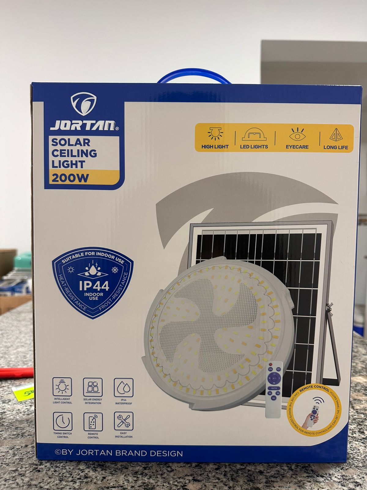 LAMPARA LED SOLAR PARA INTERIOR