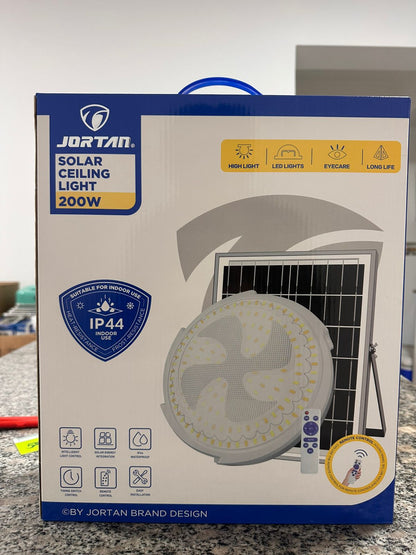LAMPARA LED SOLAR PARA INTERIOR
